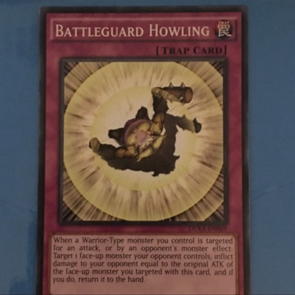 Battleguard Howling Trap Card